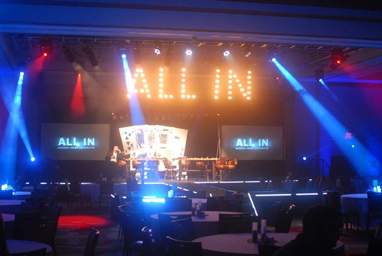 "All In" Stage