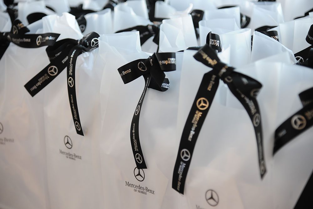 Mercedes gift bags