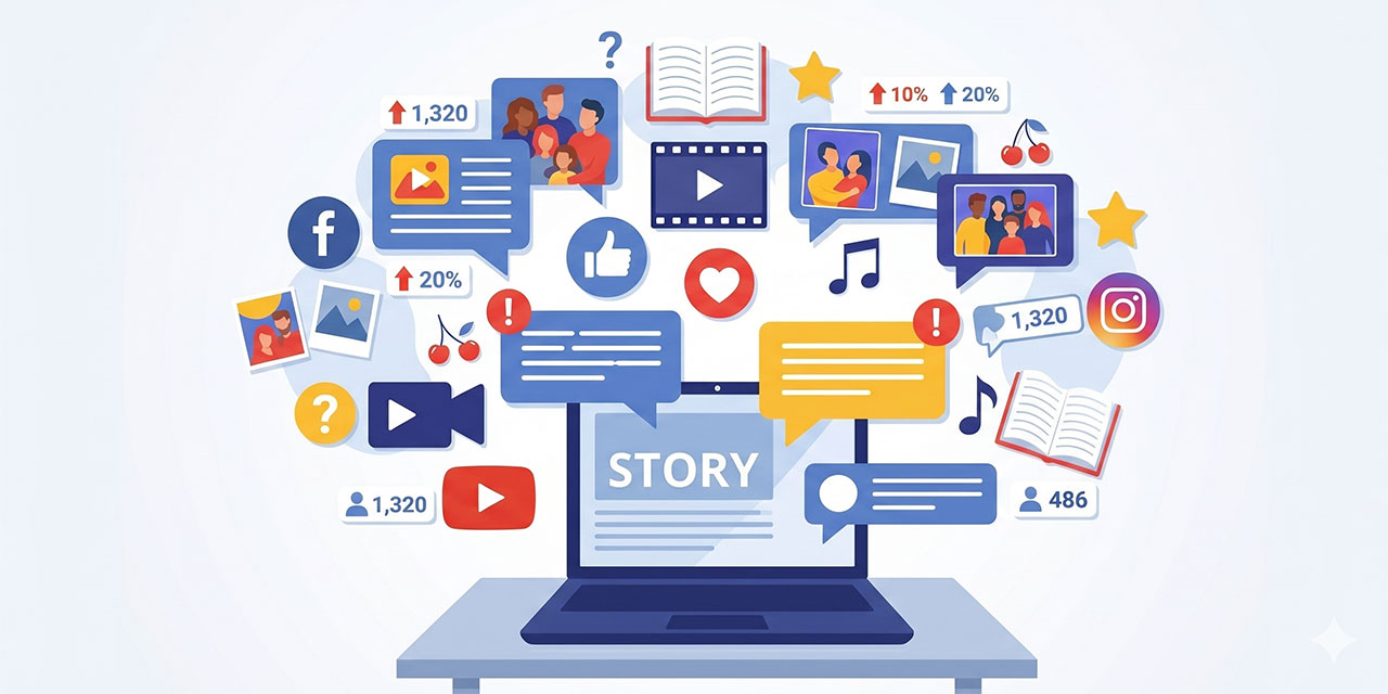 Featured image for “The Power Of Storytelling In Social Media Marketing”